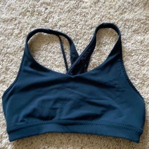 Athleta Solace Sports Bra, Size Medium, Teal